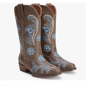 Cowgirl Western Mid Calf Boots